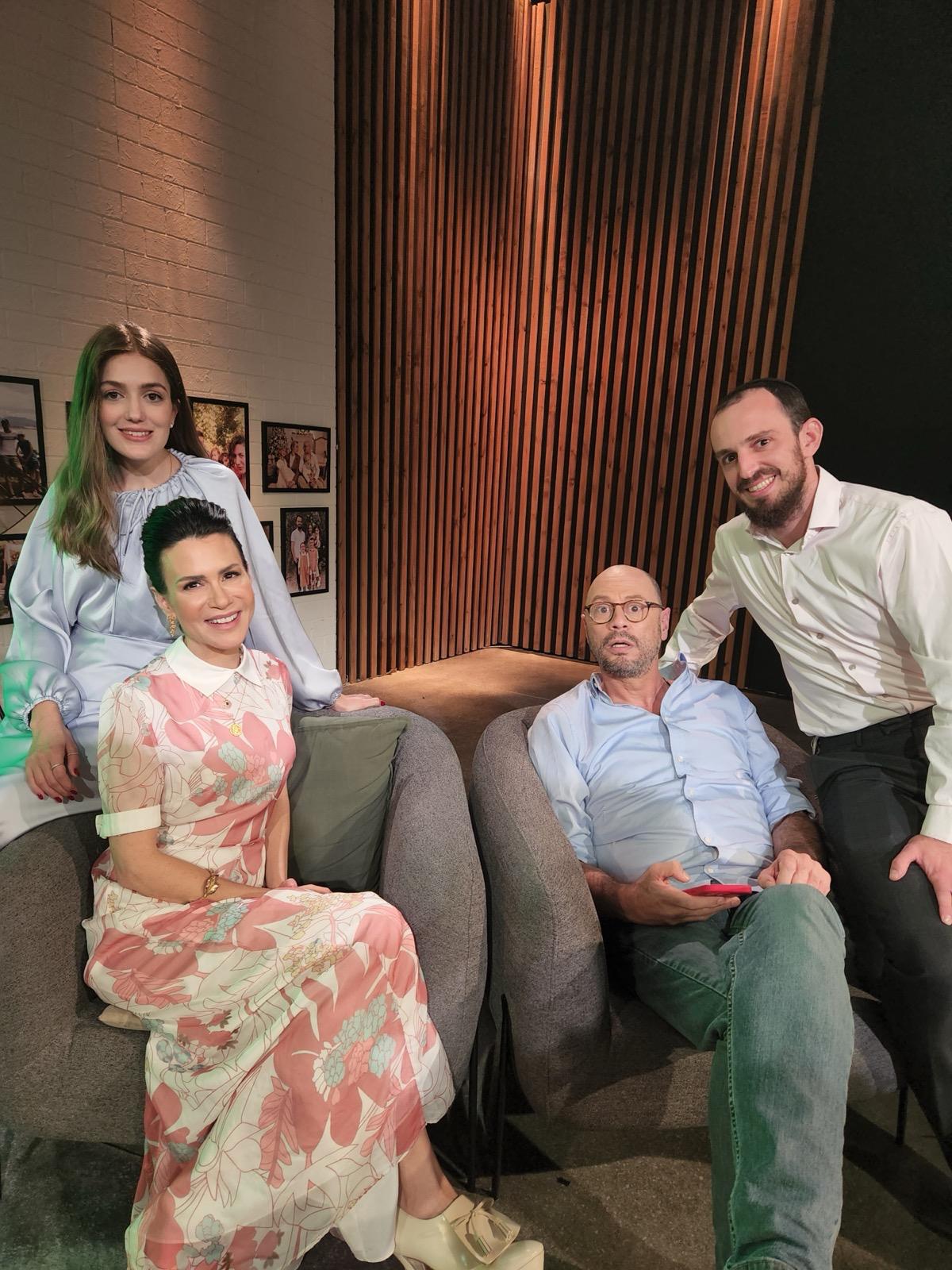 מיכל ולוי הלפרין באולפן