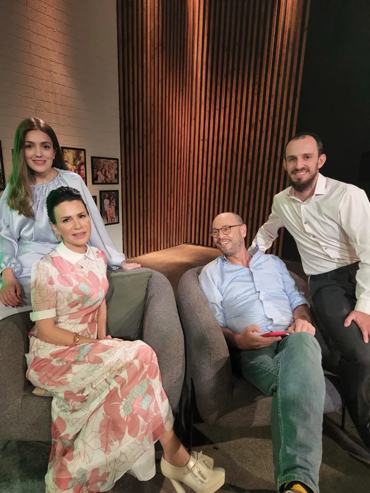 מיכל ולוי הלפרין באולפן